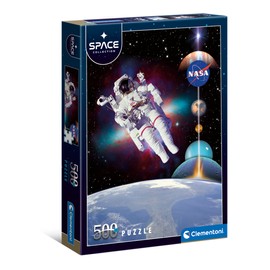 Clementoni 35106 Collection 500 Pieces Space, Made in Italy, Jigsaw Puzzle for Adults, Multicoloured