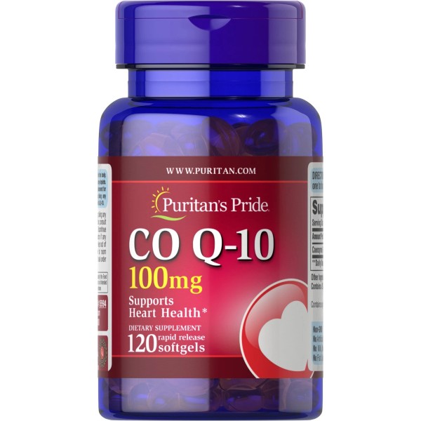 Puritan's Pride Q-SORB Co Q-10 100 mg - 120 Rapid