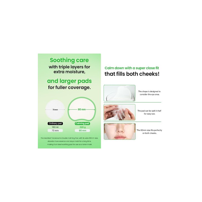 ILSO [ILSO]Heartleaf Tendersome Double Calming Pad