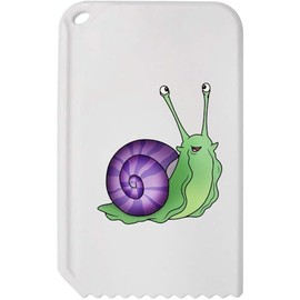 Azeeda 'Happy Snail' Plastic Ice Scraper (IC00041275)