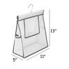 ALYER Clothpin Storage Bag with Hanger,Multipurpose Hanging Shower Basket Holder