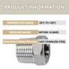 Bwintech 2 Pcs 3/4" Female to 1" Male BSP Thread