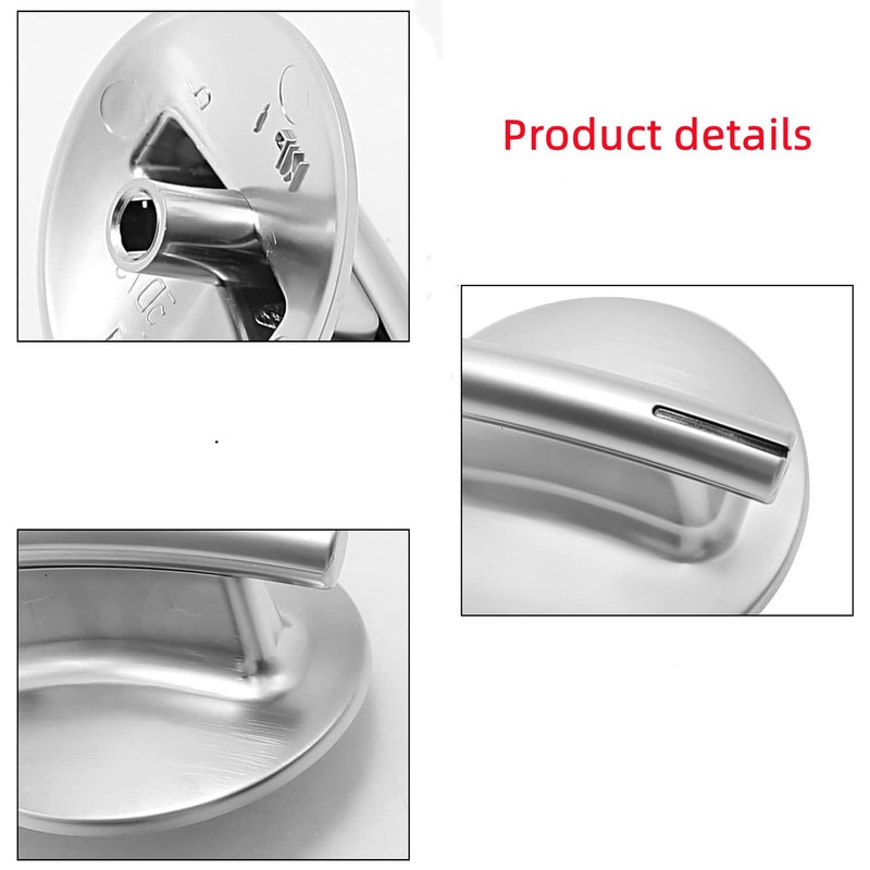 4-Pack 74010839 Cooktop Burner Knob Replacement for Whirlpool Jenn-Air Stove/Range