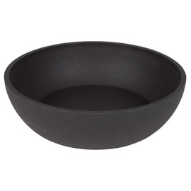District 70 - Bamboo Dog Bowl - Dark Grey - Large: 21 x 21 x 6.3 cm (1,600 ml)