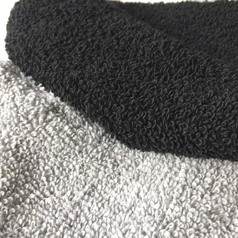 RAILROAD SOCK Crew Socks 6 Pairs (Grey/Black)