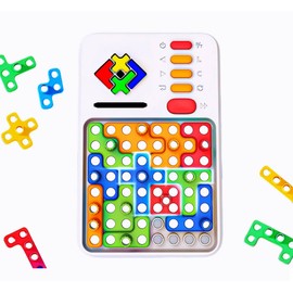 CZT Superblock Puzzle Game Console 1030 Game Levels Labyrinth Game Concentration / Logical Thinking Training Parent-Child Interaction Toy for Children/Teenagers Gifts for Boys/Girls