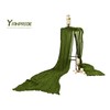 Pack of 2 Cheesecloth Table Runner, Olive Green, 90 x