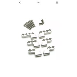 8pc. Billet Ignition Wire Loom 9mm Set Clear Best looking/ function MADE IN USA