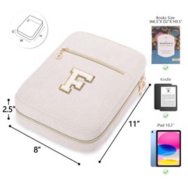 Bible Case for Men - Bible Holder - Bible Bag - Bible Carrier - Bible Carrying Case with Pockets for Bible Study Suppliers, Bible Accessories