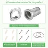 DV180 Magnetic Dryer Vent Connector Kit, 4 Inch Quick Connect