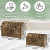 Kunstversteck Treasure Chest Tree of Life Solid Wooden Box Decorative