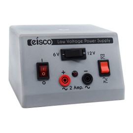 Low Voltage AC/DC Power Pack 6V/12V - 2 A - Includes Power Supply - Eisco Labs