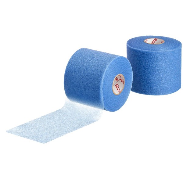 Mueller Medium Wrap Color Big Blue Blister Pack 70mm [1pc] Underwrap 53708 Blue