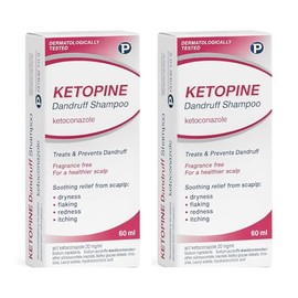 Ketopine Anti-Dandruff Shampoo 60ML - Pack of 2