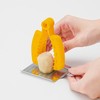 KAI KAI KITCHEN DH8044 Vegetables Tong Shaped Finger Guard Slicer