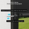 WanDwel Aluminum RV Screen Door Closer with Spring Keep Mesh