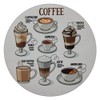 Novel Merk Coffee Chart Guide Refrigerator Magnet – Vinyl 3”