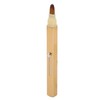 3pcs Gold Retractable Lip Brush Portable Soft Hair Double Ended
