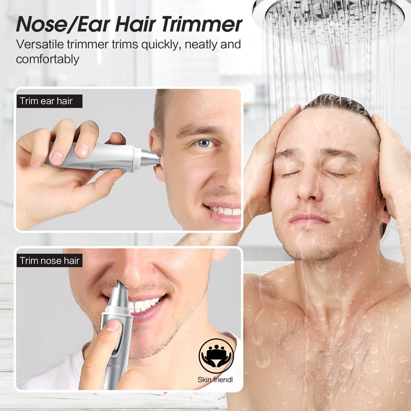 Ear and Nose Hair Trimmer Clipper - 2025 Professional Painless