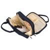 Cosmetic Pouch, Functional Pouch with Buehler Pocket & Outer Pocket,