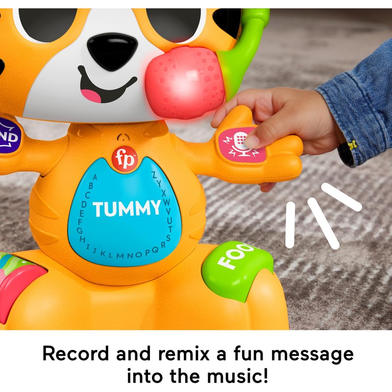 Fisher-Price Baby Learning Toy Link Squad Bop & Groove Tiger