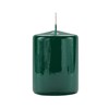 Cereria Di Giorgio Candela Cero Laccata Verde scuro 7x10 cm
