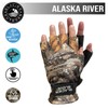 Glacier Glove Unisex Alaska River Fingerless Lightweight Breathable Non-Slip Grip