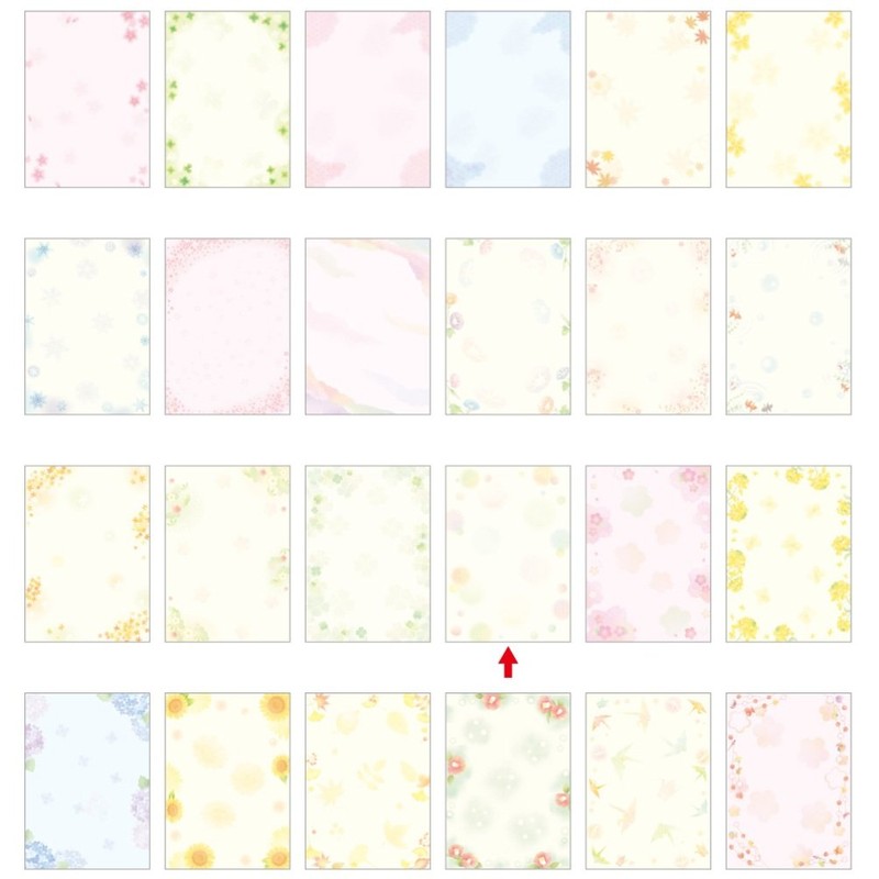 Sasagawa Taka Stamp Japanese Pattern Paper, Wagokoro, 4-1027 Polka Dot,