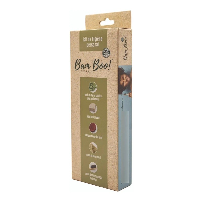 Kit De Higiene Natural Y Limpieza Personal Bam Boo!