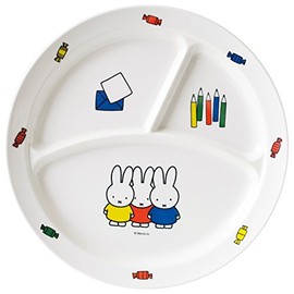 Space Joy Miffy and Friends CM-65FT Round Lunch Plate