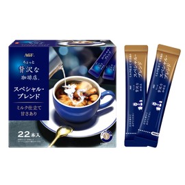 AGF A Little Luxury Coffee Shop Stick Coffee Special Blend 22 Bottles (Cafe au Lait) [Cafe Latte]