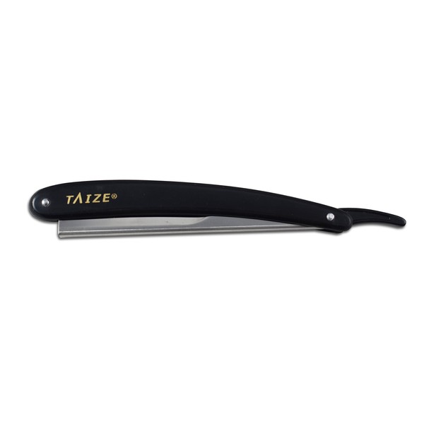 TAIZE -Professional Barber- Straight Edge Razor - Black - 6''