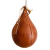 Geoffrey Retro Speed Punch Ball Bag with Brass Fitting Hanging