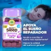 Night Sleep Gummy Fruits, Naturelab 170 Piezas Sabor Blueberry