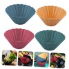 Mikinona Smoothie Bowls and Spoons 4pcs Cutlery Plates Bowl Straw