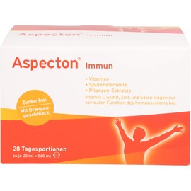 Aspecton Immune Sugar Free Drinking Bottles 28 Ampoules