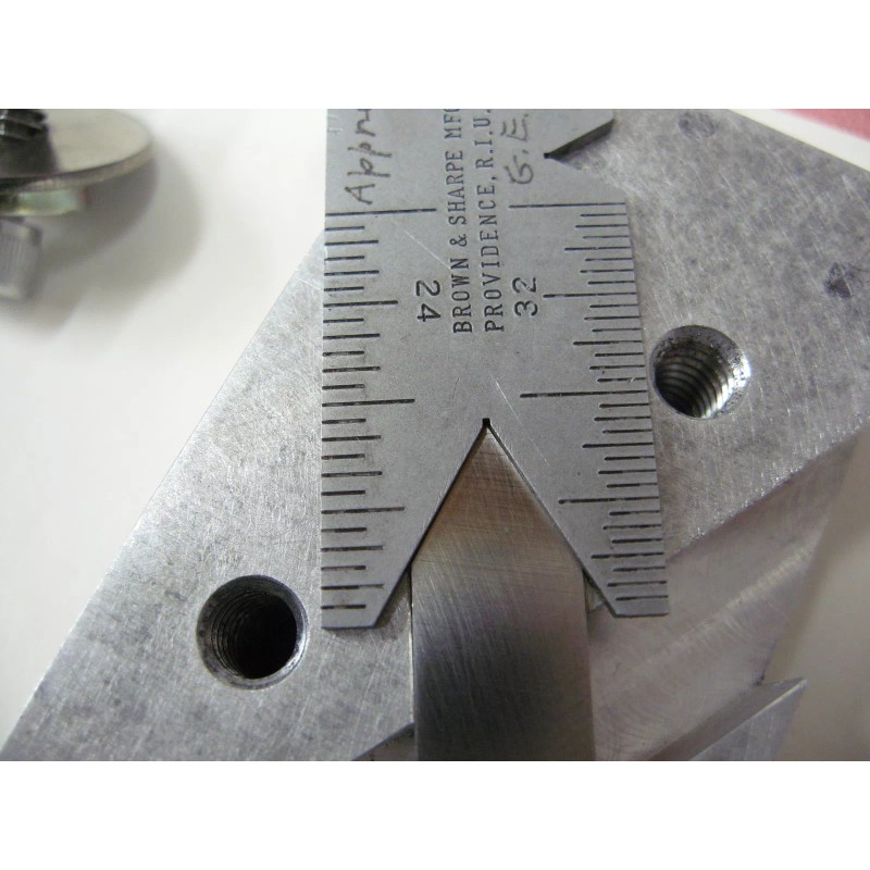 Custom Made Lathe Tool Bit Grinding Jig, 60 Degree Grinding
