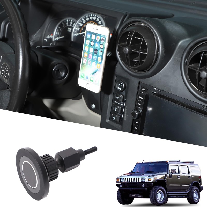 Lcojicep Car Phone Holder Compatible with Hummer H2 2003-2007 Car