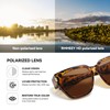 Rmmeey Oversized Fit Over Sunglasses for Women Men, Trendy Wear