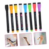 Operitacx Pcs Fluorescent Dry Erase Markers Magnetic Eraser Cap Low