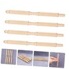 Kisangel 4pcs Miniature Dollhouse Accessories 1:12 Mini Furniture Newel Posts