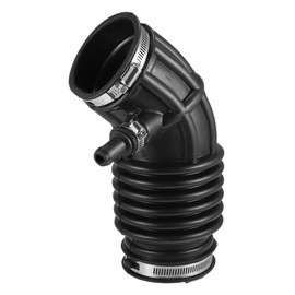 Partuto Air Cleaner Intake Hose Tube with Clamps 16576-JA000 - Car - Engine Filter Air Intake Duct Hose Tube - for Nissan Altima 2007-2013 Rubber Black - 1Pc