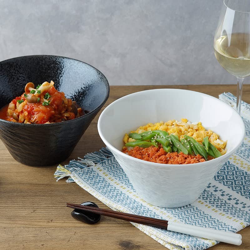 EAST table Trapezoid Bowl, L, 7.5 inches (19 cm), Slate