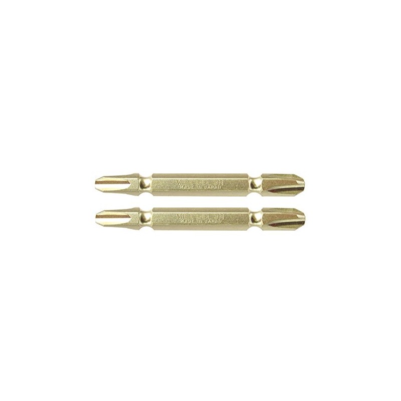 Vessel GM143065 Gold Double Sided Bit + 3 x 65