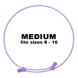The Original Croptuck: Lightweight Adjustable Band for Crop Tops, Tucking, Cropping Oversized Tops, Layering, Shortening Dresses & No-Sew Fashion Hacks:_Lavender - Medium