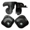 A09 Left & Right Replacement Wheels No Noise Luggage Trolley