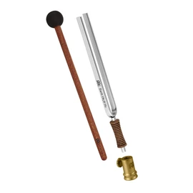 Sonic Energy Beginner Tuning Fork Set "Earth" - Earth-Year/Om Tuning Fork (136.10 Hz / C3#) Including Tuning Fork Attachment and Beater - for Meditation, Therapy, Relaxation (TF-E-BUNDLE)