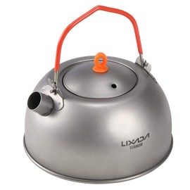 YaSao 600ml Titanium Tea Kettle for Boiling Water Coffee Tea Pot for Outdoor Camping Hiking Backpacking