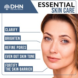 DH Nutrition 10% Niacinamide Serum + Vegan Ceramides & Hyaluronic Acid. Made in Canada