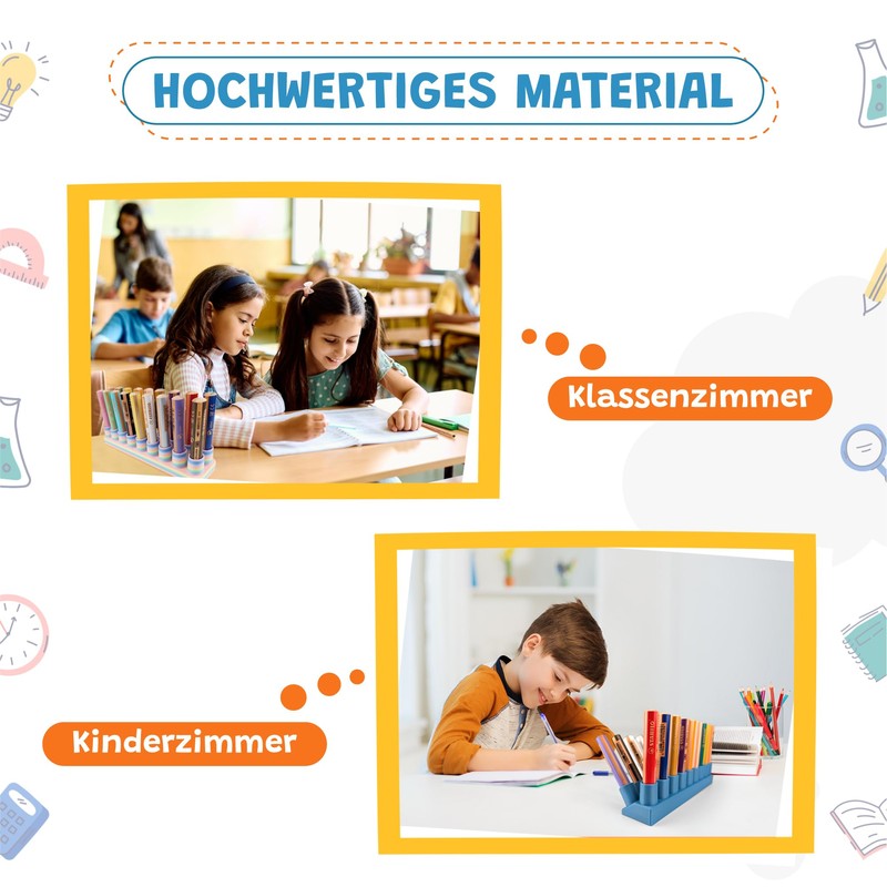 Pen Holder for Children - Compatible with Stabilo Woody -